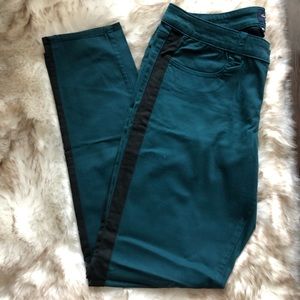 American Eagle Outfitters Dark Teal Skinny Pants
